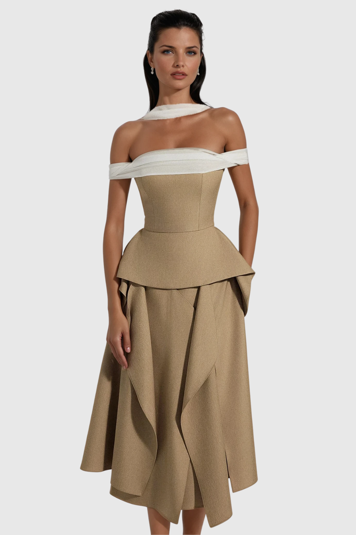 Classic Vintage Dress with a Flattering Fit