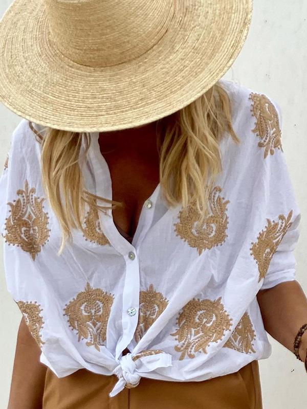 A Vintage Style Shirt with Delicate Timeless Details