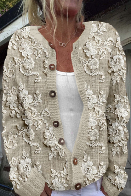 Vintage Inspired Sweater with a Contemporary Edge