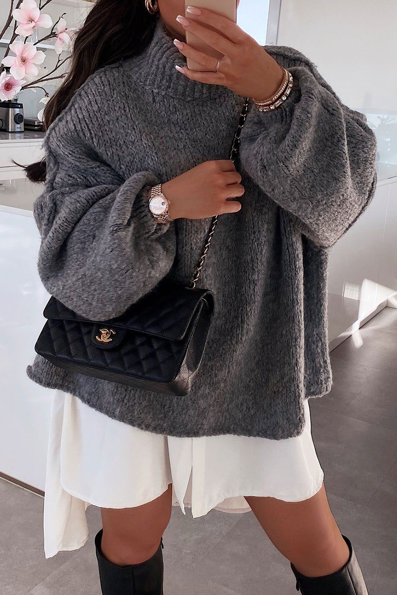 Beautifully Finished Sweater in a Timeless Design