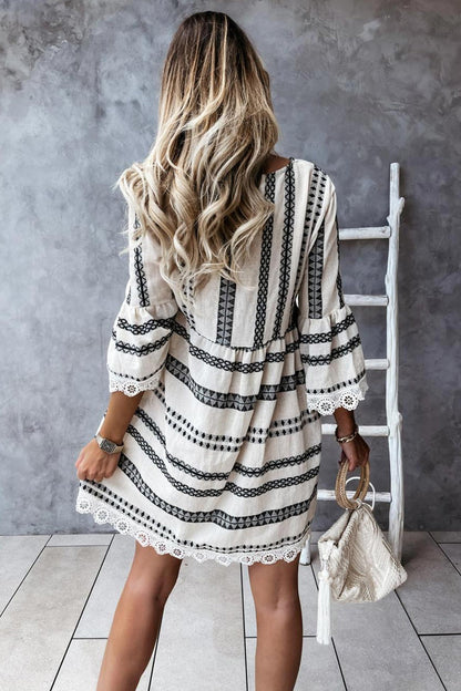 A Vintage Style Dress with Delicate Timeless Details