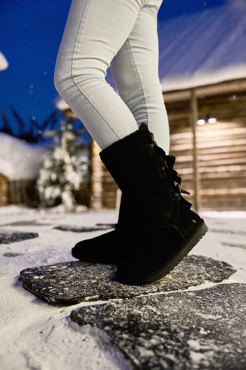 A Vintage Style Boots with Delicate Timeless Details