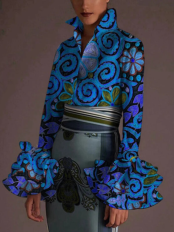 Beautifully Balanced Blouse with Timeless Character