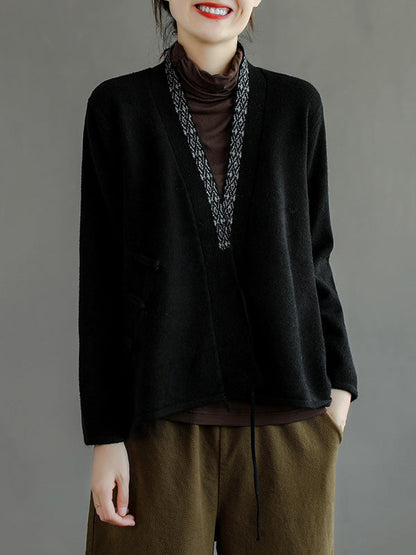 Well Tailored Cardigan with a Graceful Silhouette