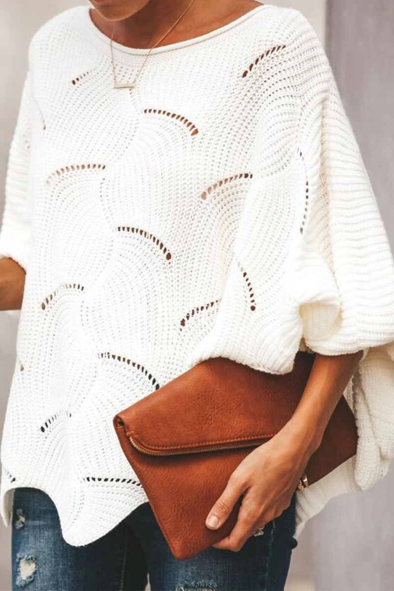 A Vintage Style Sweater with Delicate Timeless Details