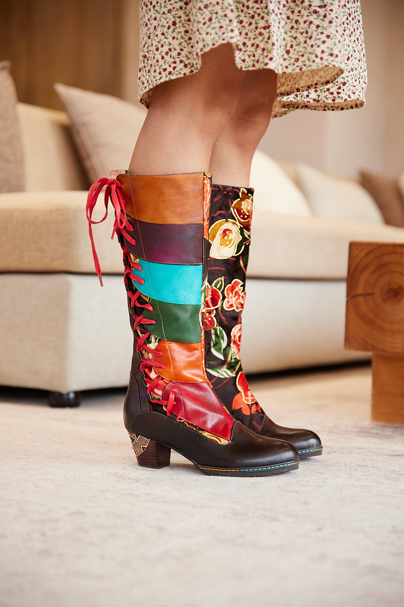 Vintage Inspired Boots with a Contemporary Edge