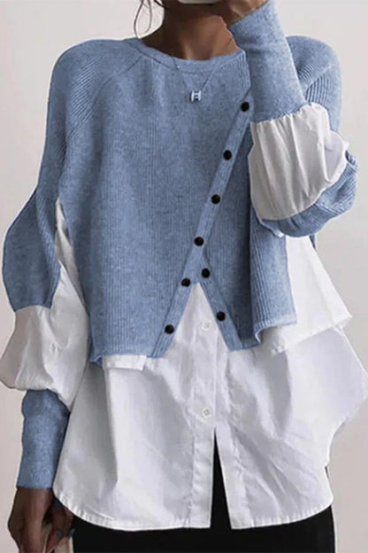 Vintage Inspired Blouse with a Contemporary Edge