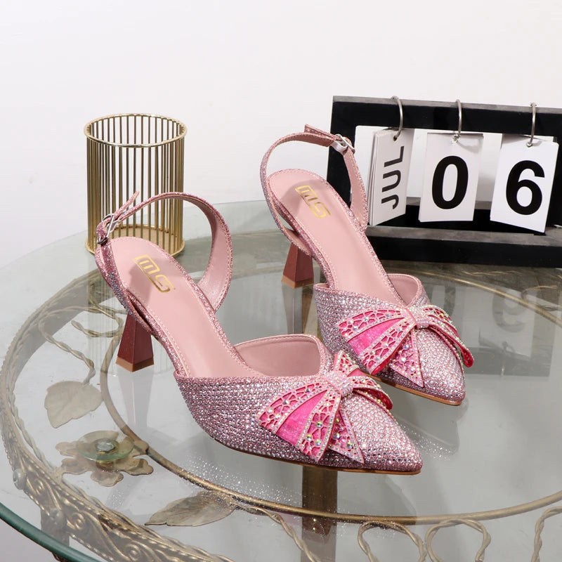 A Vintage Style Heels with Delicate Timeless Details
