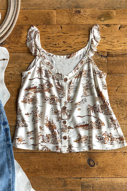 A Vintage Style Top with Delicate Timeless Details