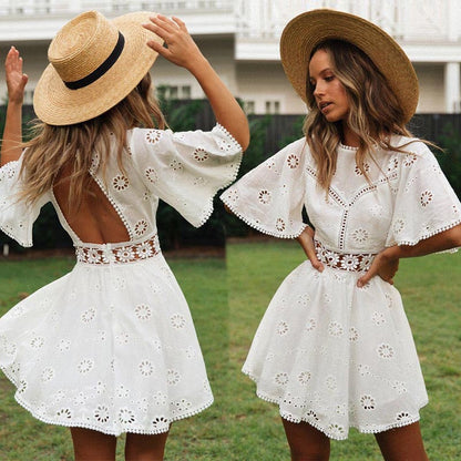 A Vintage Style Dress with Delicate Timeless Details