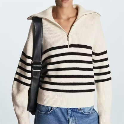 Classic Vintage Sweater with a Flattering Fit