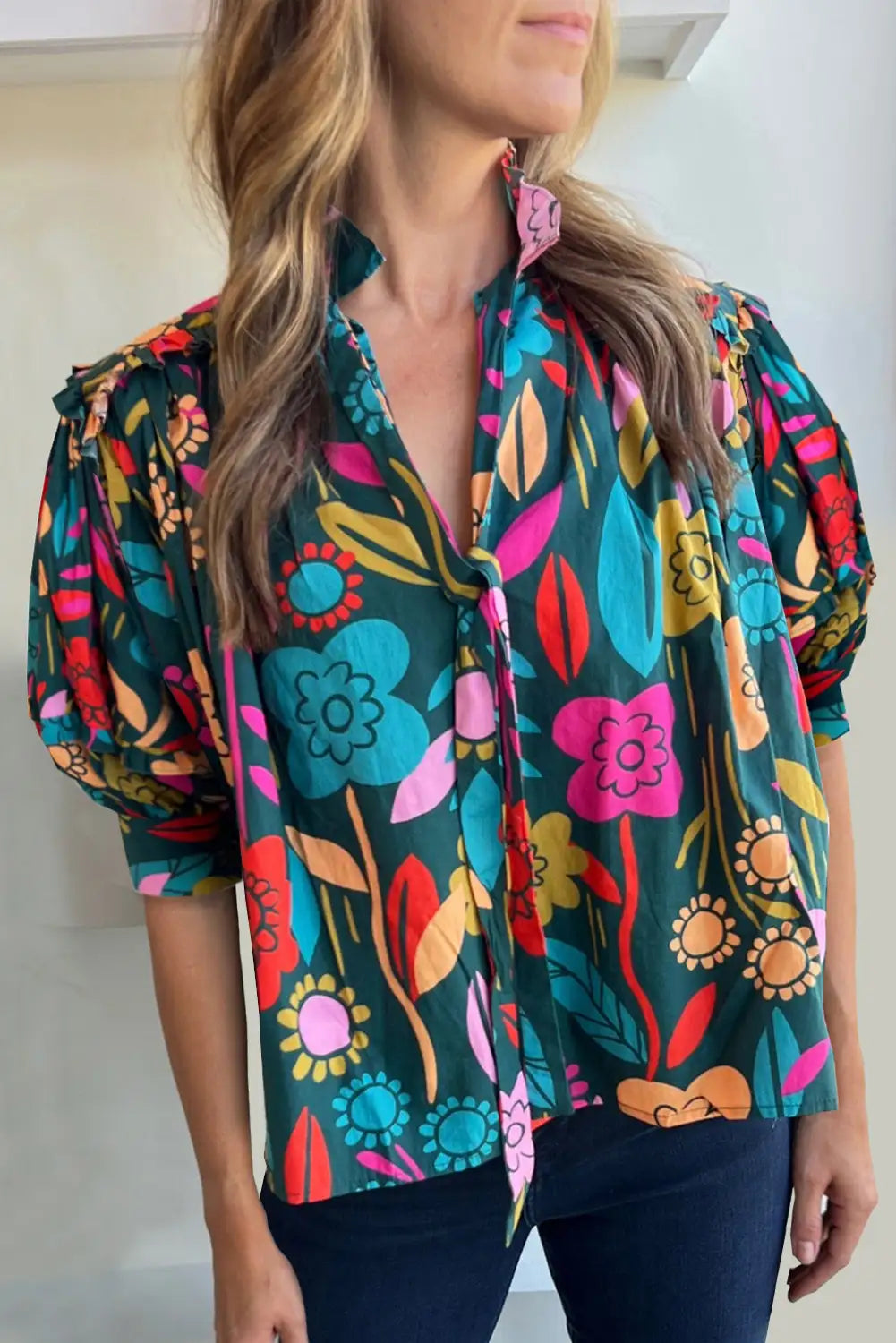 A Vintage Style Blouse with Delicate Timeless Details