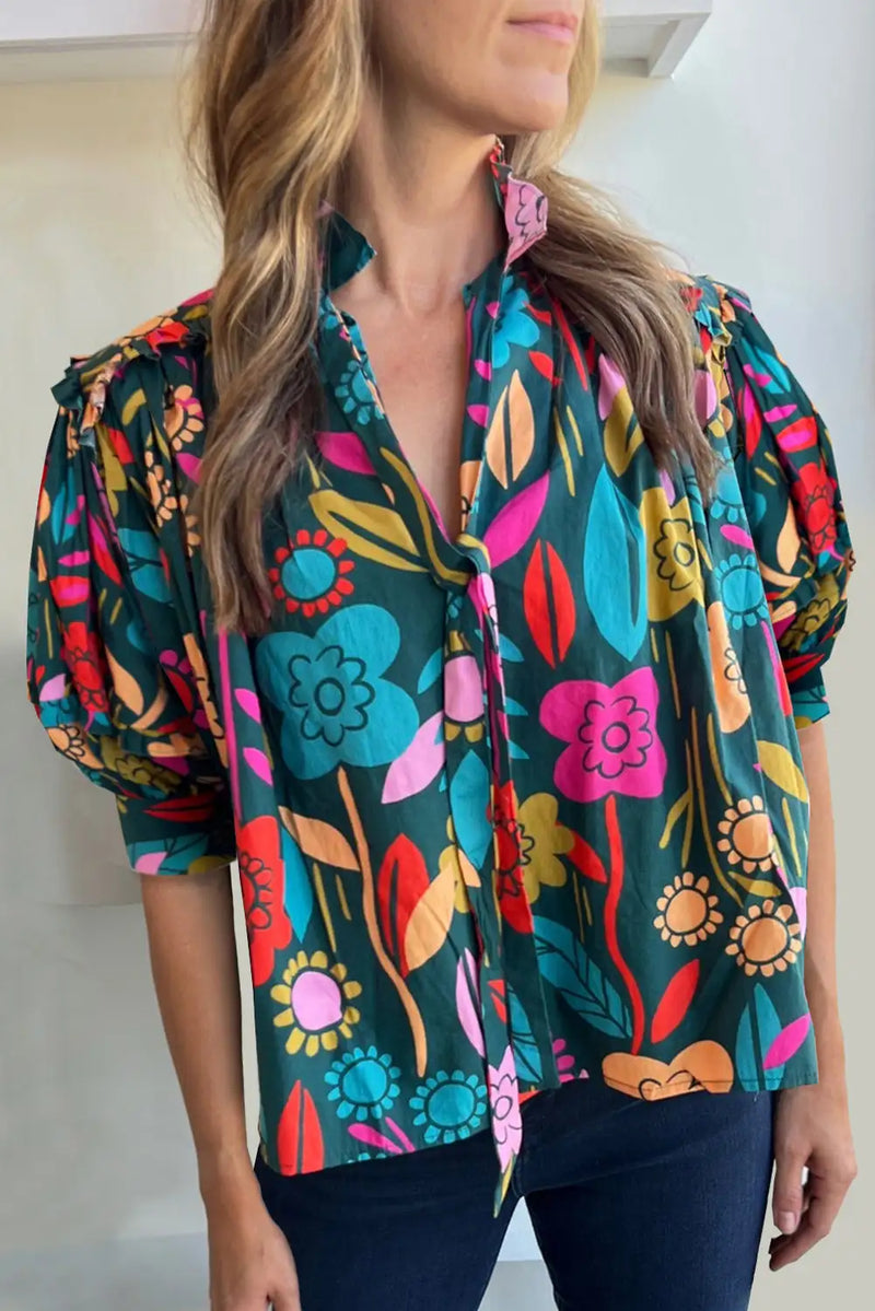 A Vintage Style Blouse with Delicate Timeless Details