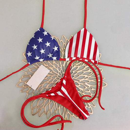 Classic Vintage Bikini with a Flattering Fit