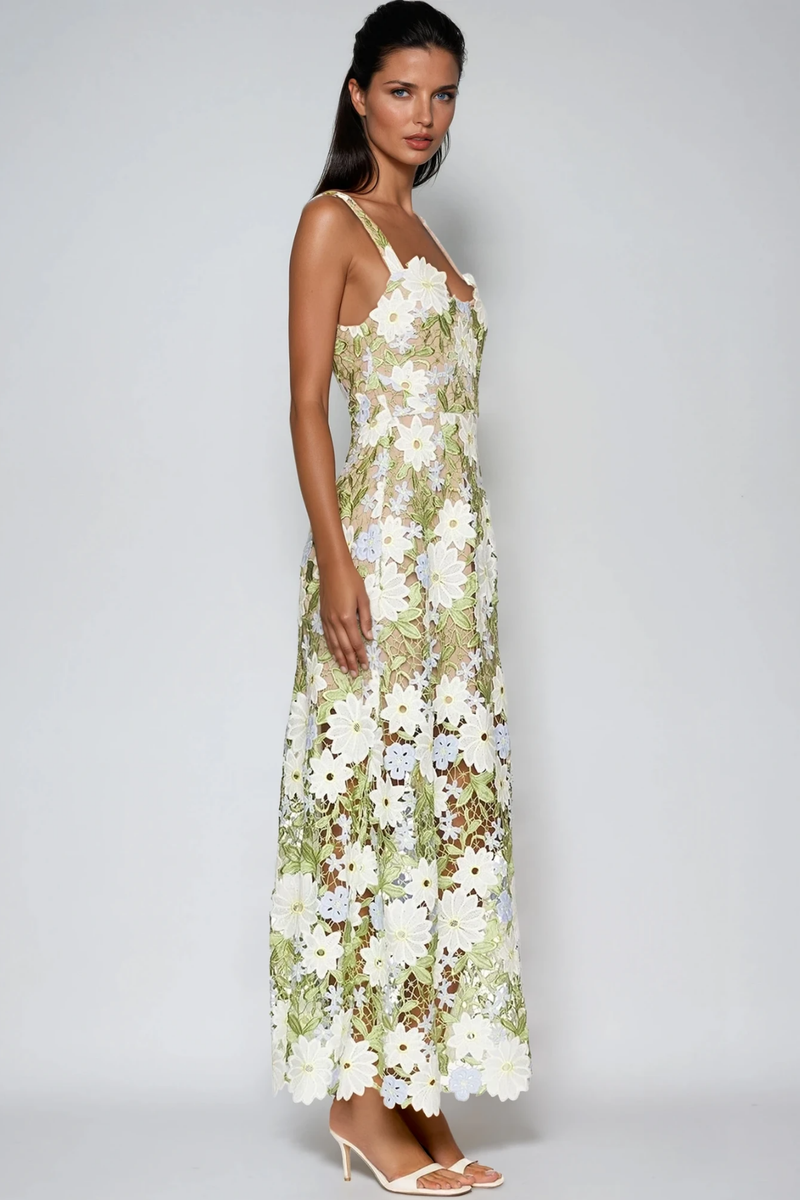 A Vintage Style Dress with Delicate Timeless Details