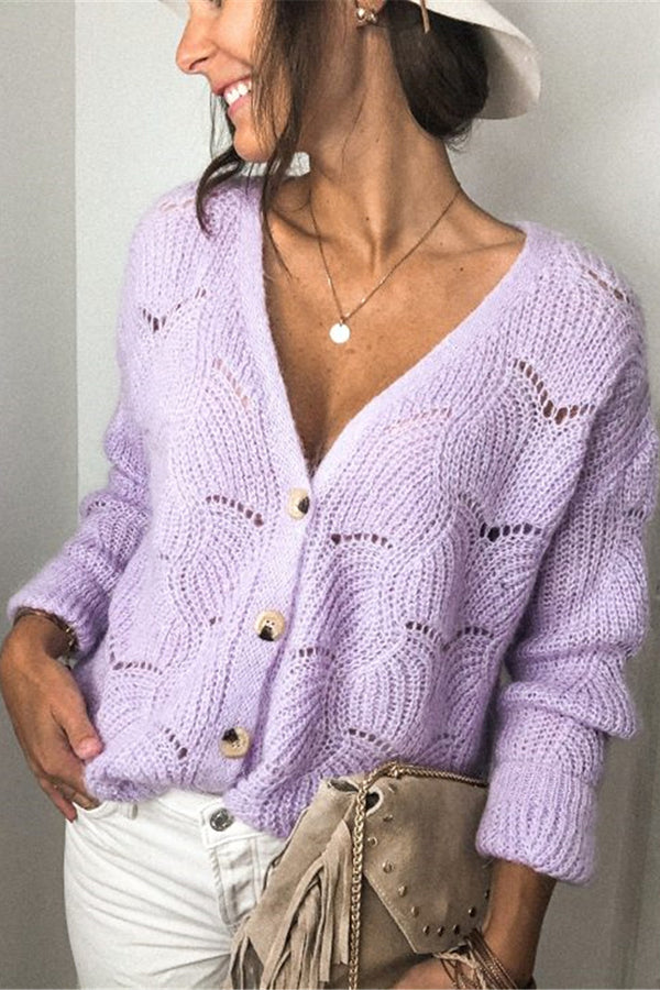Classic Vintage Cardigan with a Flattering Fit