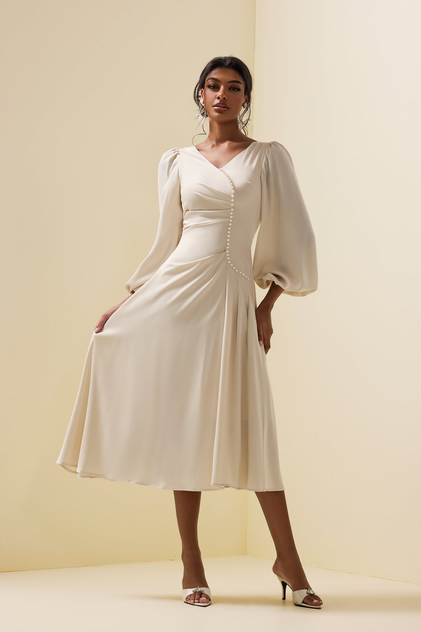 Elegantly Styled Dress for Everyday Wear