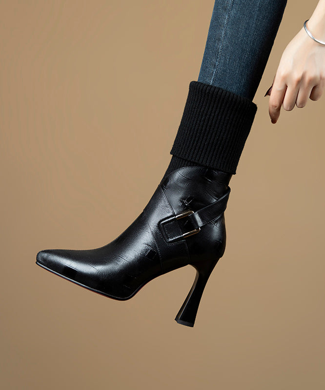 A Vintage Style Boots with Delicate Timeless Details