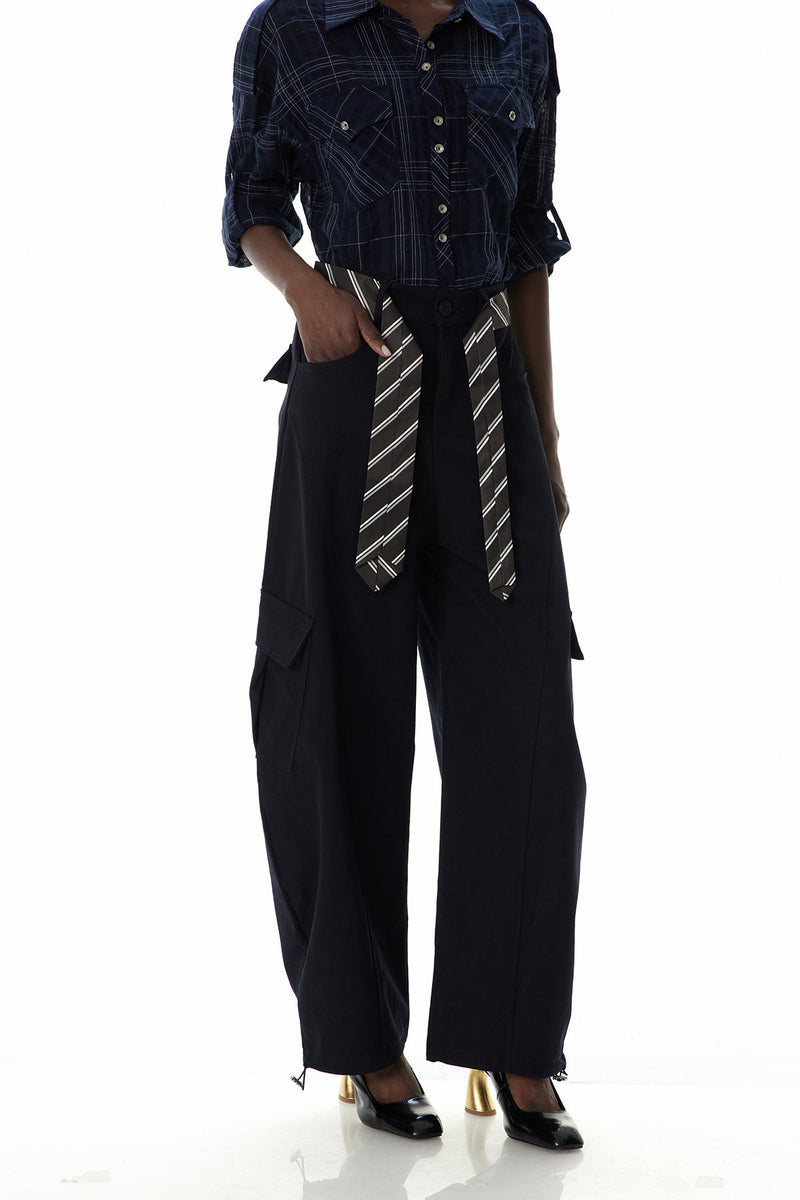 A Vintage Style Pants with Delicate Timeless Details