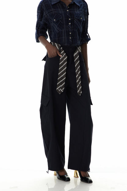 A Vintage Style Pants with Delicate Timeless Details