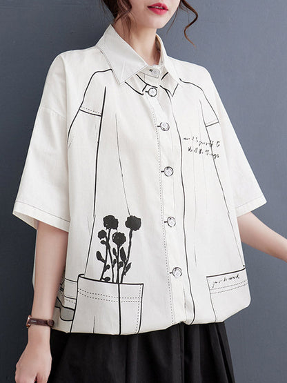 Well Tailored Blouse with a Graceful Silhouette