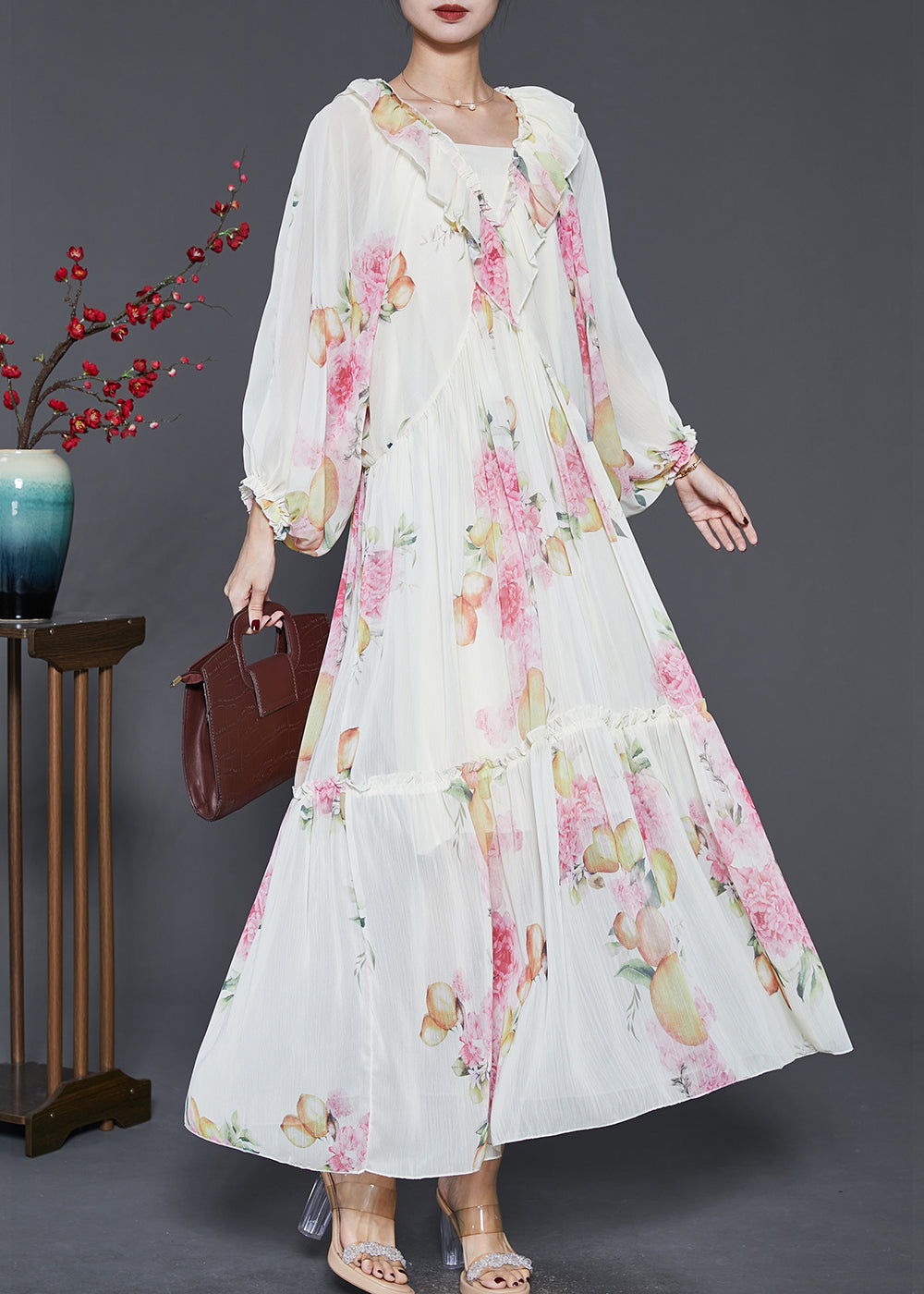 A Vintage Style Dress with Delicate Timeless Details
