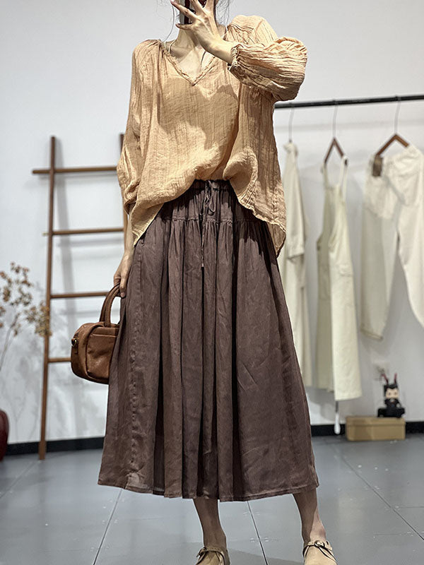 Well Tailored Blouse with a Graceful Silhouette