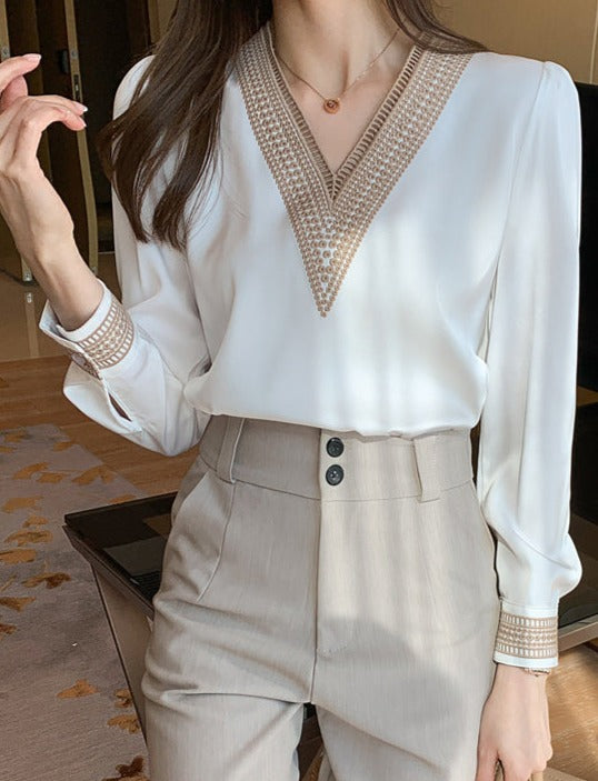 Polished Blouse with an Effortless Classic Look