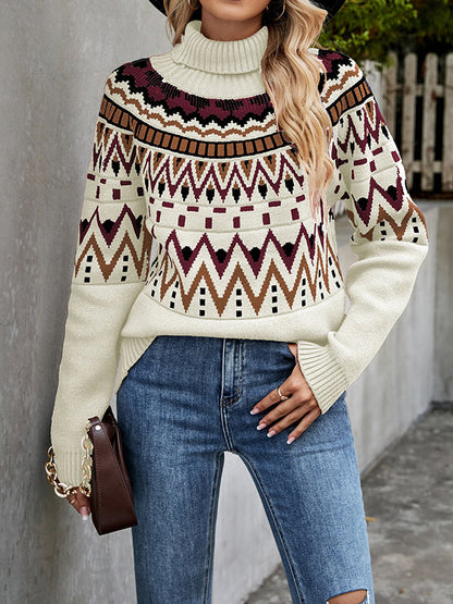Classic Vintage Sweater with a Flattering Fit