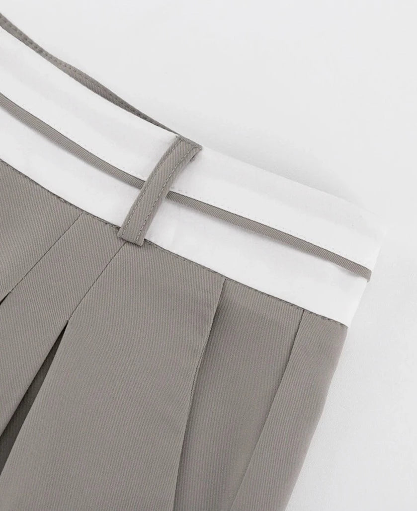 A Vintage Style Pants with Delicate Timeless Details
