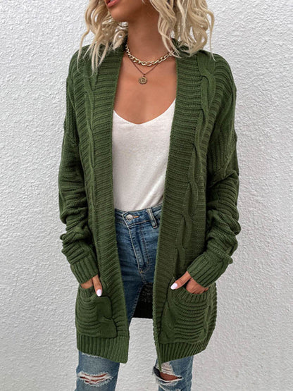 Well Tailored Cardigan with a Graceful Silhouette