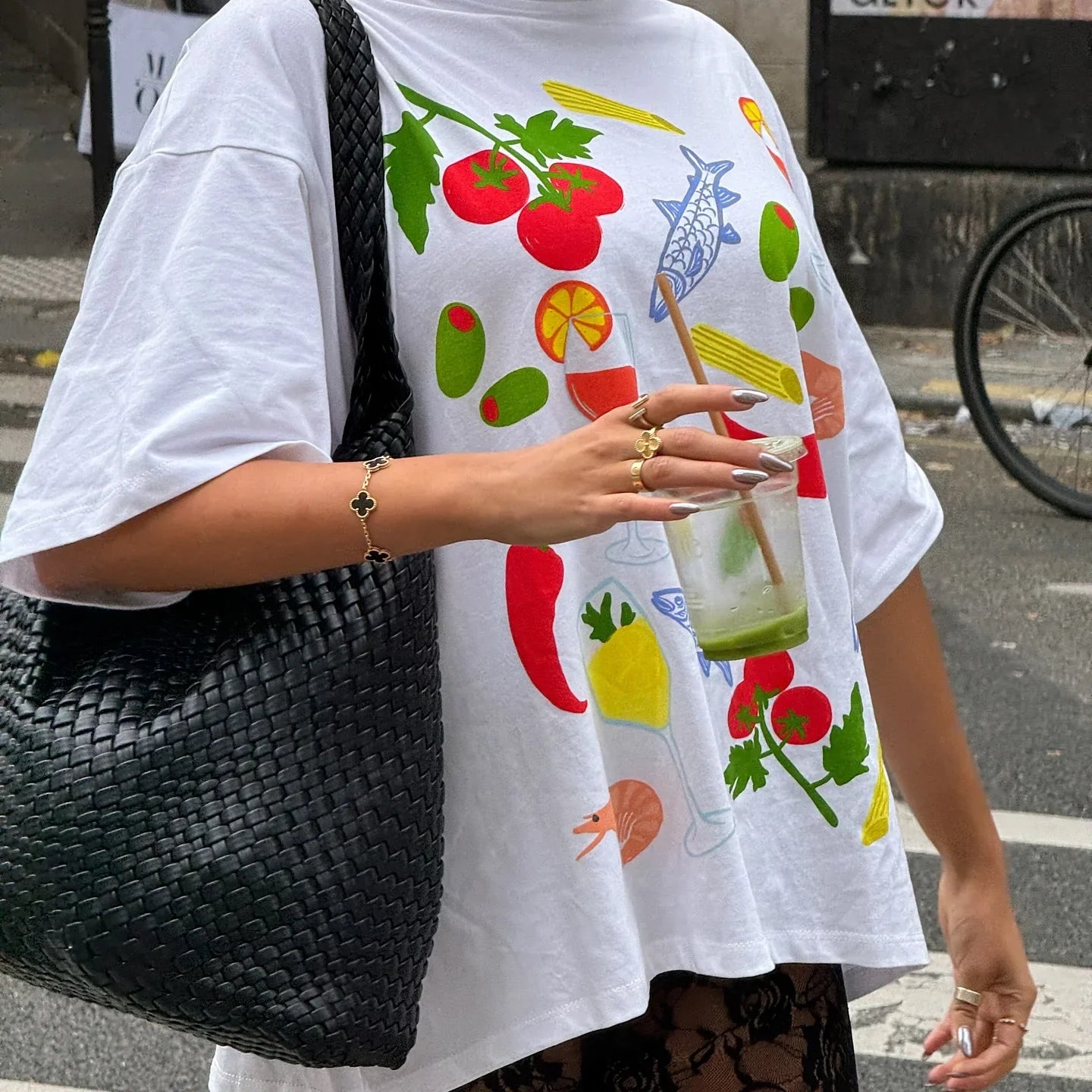 A Vintage Style T-Shirt with Delicate Timeless Details