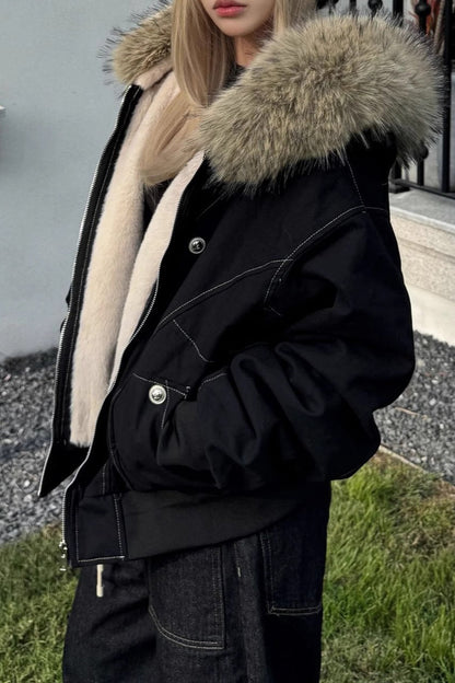 Classic Vintage Jacket with a Flattering Fit