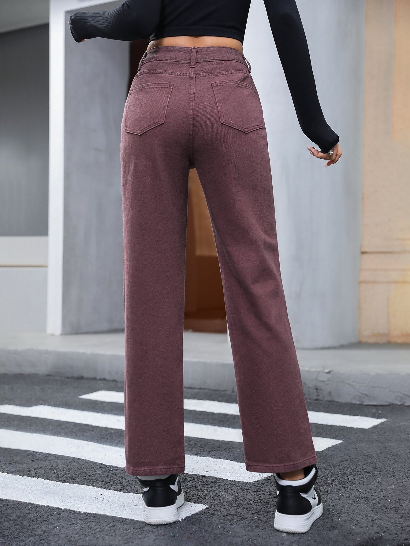 A Vintage Style Trousers with Delicate Timeless Details