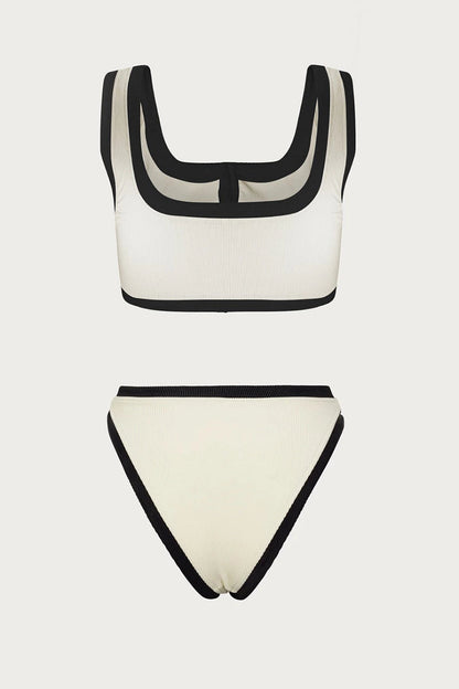 Beautifully Balanced Swimsuit with Timeless Character