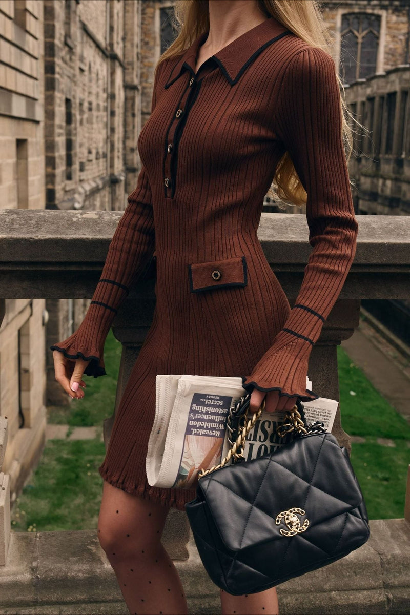 A Vintage Style Sweater with Delicate Timeless Details