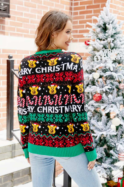 Classic Vintage Sweater with a Flattering Fit