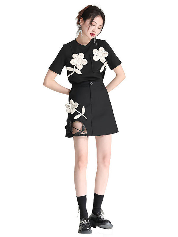 Well Tailored T-Shirt with a Graceful Silhouette