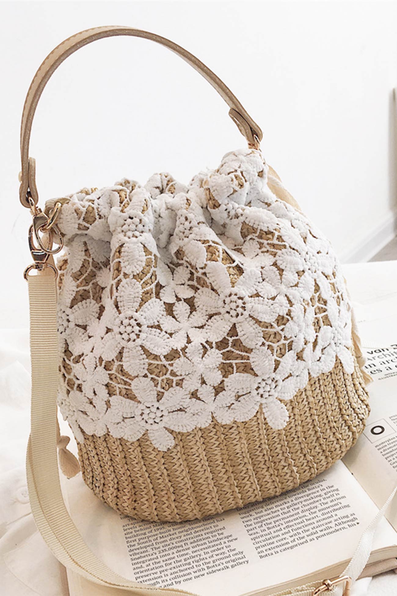 A Vintage Style Bag with Delicate Timeless Details