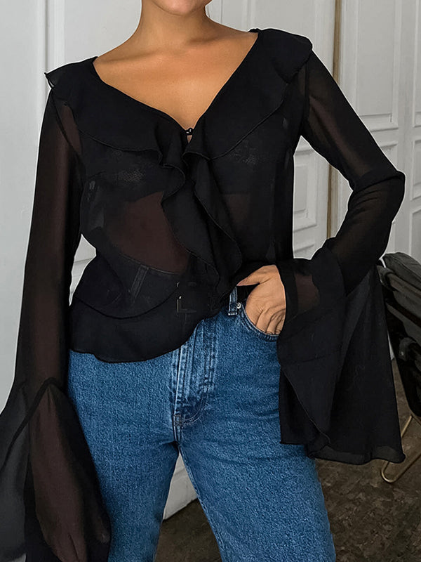 A Vintage Style Blouse with Delicate Timeless Details