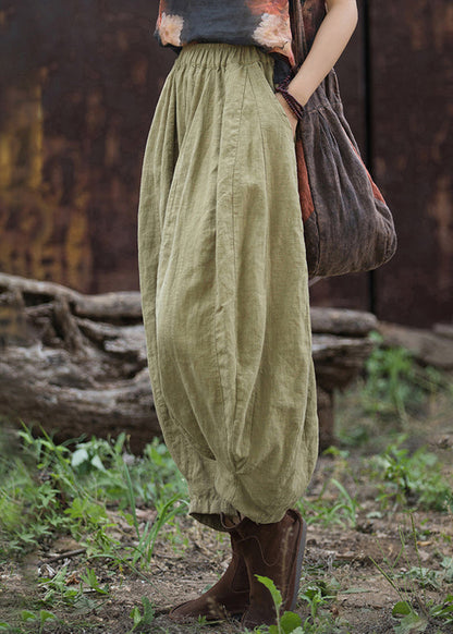 A Vintage Style Pants with Delicate Timeless Details