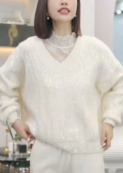 Vintage Inspired Sweater with a Contemporary Edge
