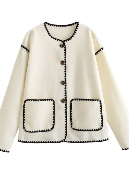 Vintage Inspired Cardigan with a Contemporary Edge
