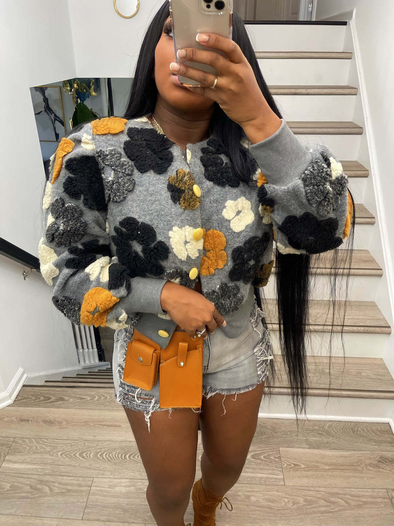 Vintage Inspired Cardigan with a Contemporary Edge