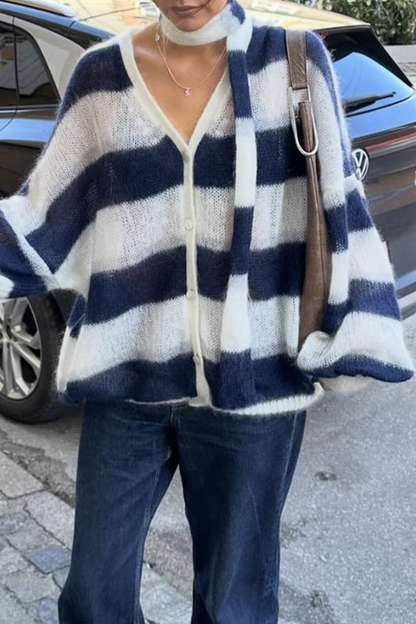 Vintage Inspired Cardigan with a Contemporary Edge