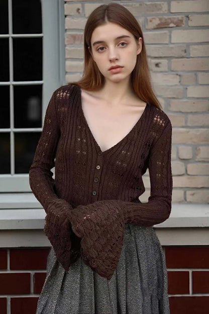 Vintage Inspired Cardigan with a Contemporary Edge