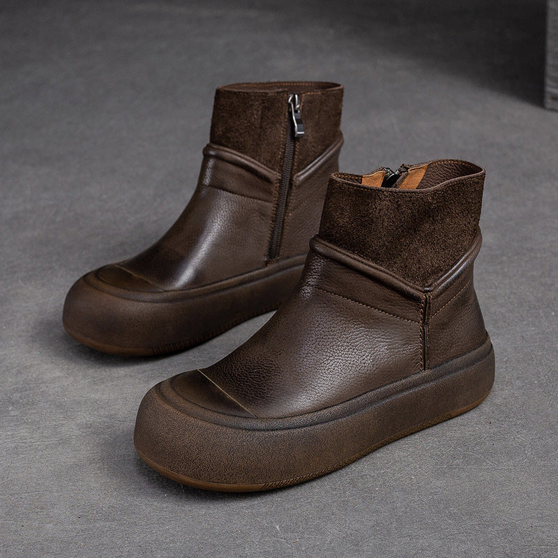 A Vintage Style Boots with Delicate Timeless Details