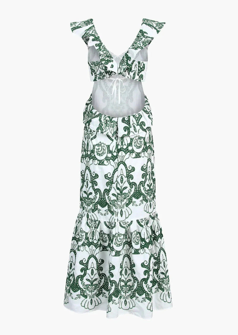 A Vintage Style Dress with Delicate Timeless Details