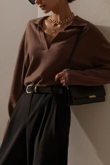 Classic Vintage Sweater with a Flattering Fit