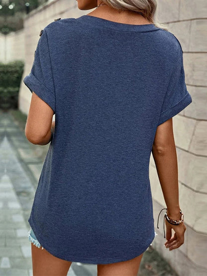 Beautifully Finished T-Shirt in a Timeless Design